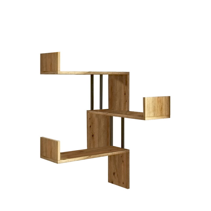 Hanah Home Vg17-A Estantería de pared Pino Atlántico Hanah Home Vg17-A Estantería de pared Pino Atlántico